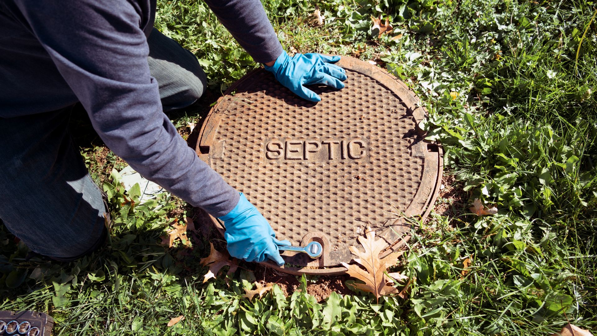 Commercial septic and grease trap services by Alpha Septic in Central Texas